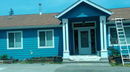 Yellow house #2 after Yellow house #2 after